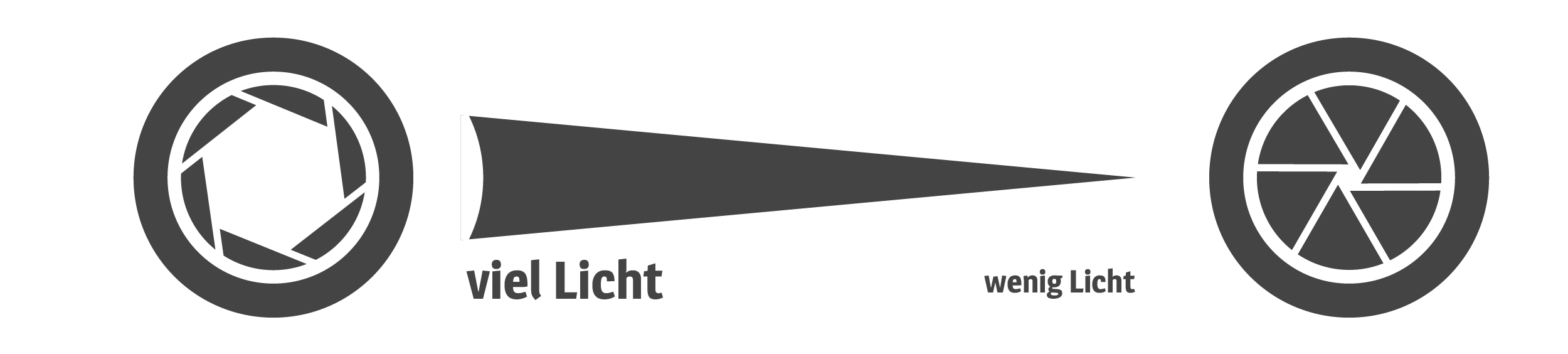 viel Licht >>> weniger Licht